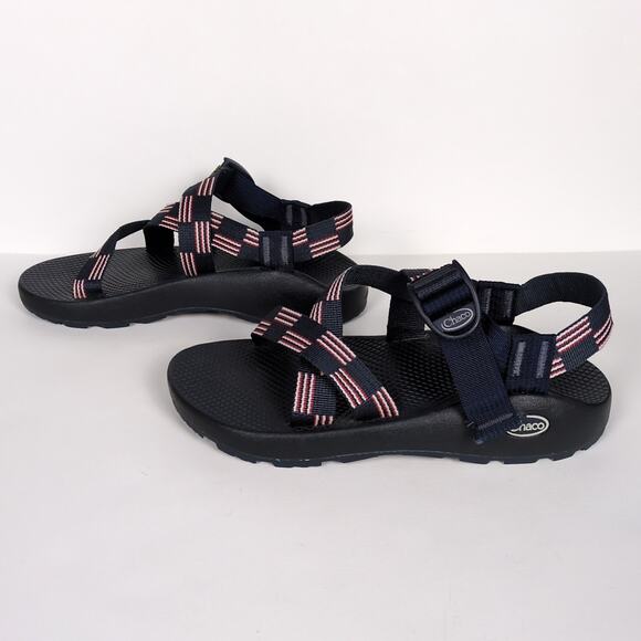 CHACO Z/1 Classic Hiking Sandal American Flag Adjustable Strap J105411 Men's 8 - Picture 5 of 8